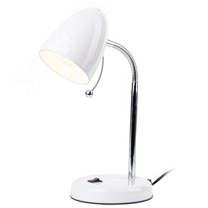 Изображение товара Светильник настольный N-116-Е27-40W-W белый (16/96) (шт)