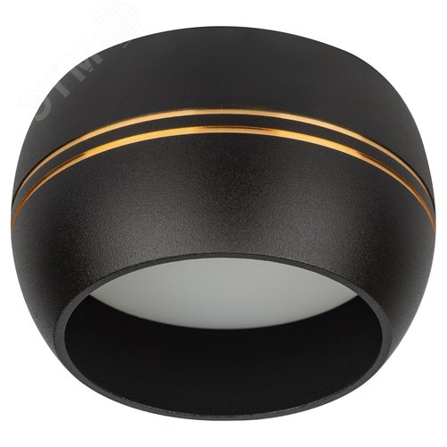 Подсветка декоративная под лампу Gx53 алюминий цвет черный/золото (40/1440) - фото 2