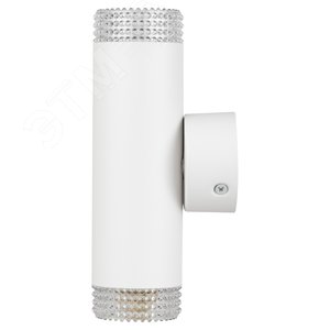 Светильник настенный WL50 WH/TR 2хGU10 2х12Вт IP20 белый, прозрачный - фото 4