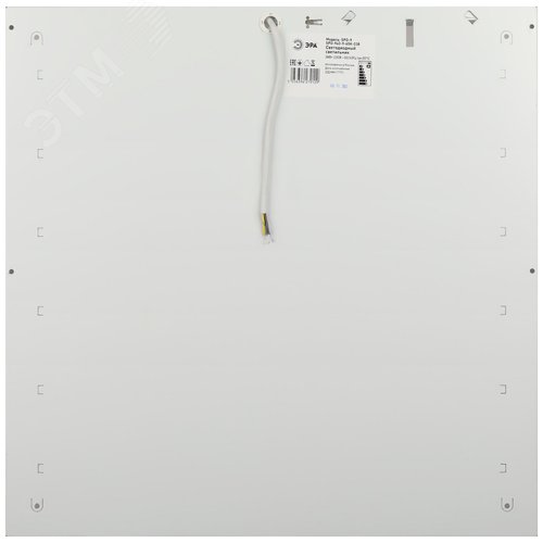 Светильник светодиодный ДВО-38Вт 3990Лм 6500К ГРИЛЬЯТО 588х588x40 матовый SPO-940-9-65K-038 - фото 4