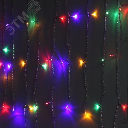 Гирлянда LED Бахрома 2 мx1м мультиколор, 24V, IP44 80/960 ENOB-2M - фото 9