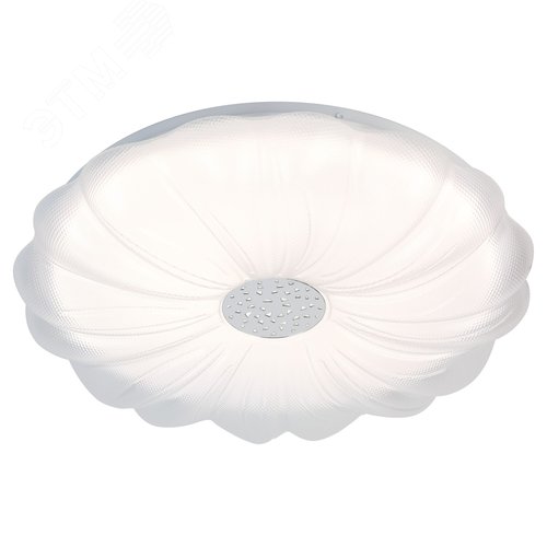 Светильник потолочный светодиодный ДПБ 48Вт 2800Лм 5000К Классик без ДУ SPB-6 Muze 48W-5K WH+CH 5000К белый/шампань - фото 6