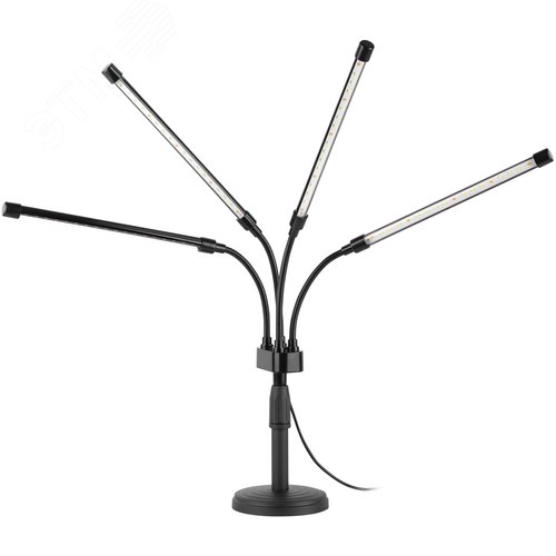 Светильник светодиодный настольный полного спектра 40 Вт для растений черный FITO-40W-АLED-Ra-USB - фото 4