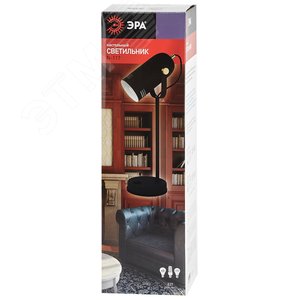 Светильник настольный N-117-Е27-40W-BK черный (12/48) - фото 3