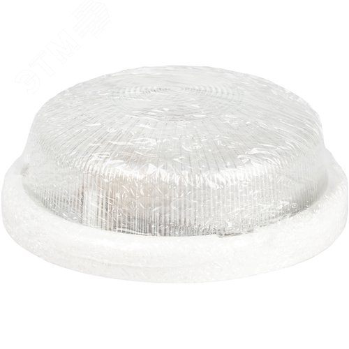 Светильник НБО 05-100-001 с ободком Рондо пластик/стекло IP44 E27 max 100 Вт круг белый - фото 6