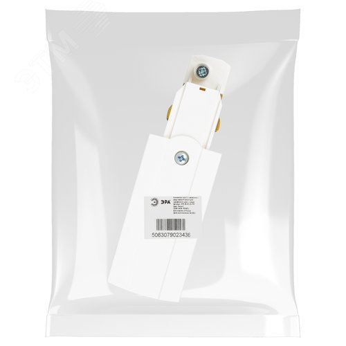 Ввод питания STR-30-W-CN-PR типа PR для трехфазного шинопровода правый белый - фото 5