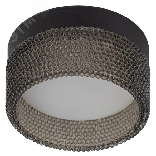 Светильник встраиваемый под лампу GX53 DK97 BK/BK черный - фото 3