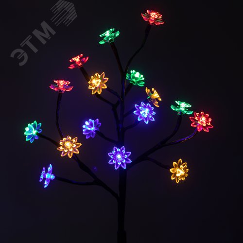 Светильник уличный ERASF22-60 на солнечной батарее садовый Сакура 32 см - фото 4