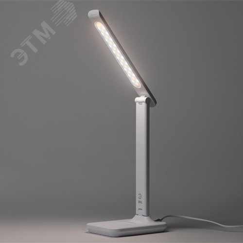 Светильник настольный NLED-500-10W-W светодиодный белый - фото 10