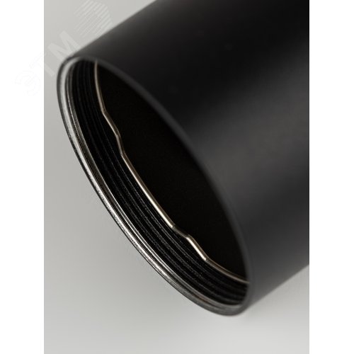 Светильник подвесной (подвес) PL 17 BK MR16/GU10, черный, потолочный, цилиндр - фото 6