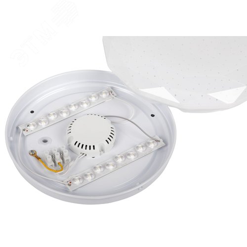 Светильник светодиодный потолочный ДПБ-18Вт 6500К Классик без ДУ SPB-6 WH 18W Slim Sparkle - фото 9