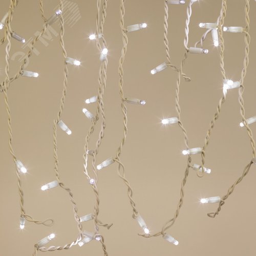 Светодиодная новогодняя гирлянда ERAPS-SP1 сеть 3 м тёплый белый свет 600 LED - фото 2