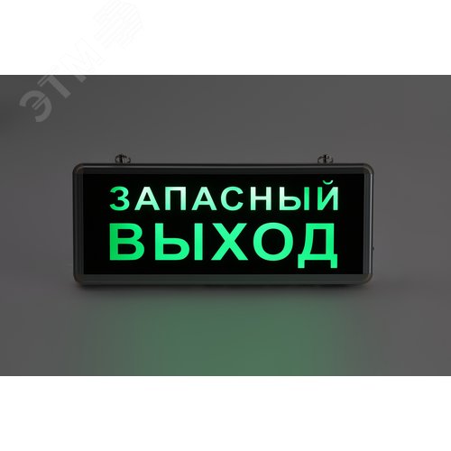 Светильник аварийный светодиодный 1,5ч 3 Вт ЗАПАСНЫЙ ВЫХОД SSA-101-4-20 - фото 4