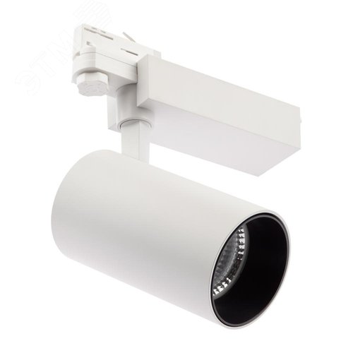 Светильник трековый трёхфазный SТR-30-36-40K-W40 узкий луч 4000K белый - фото 3