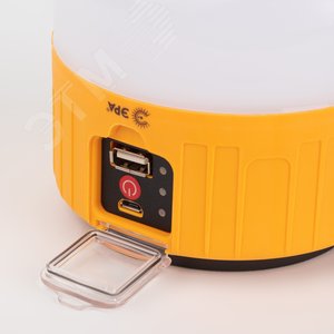 Фонарь кемпинговый светодиодный KA-601 Пегас аккумуляторный, на солнечной батарее + дистанционный пульт - фото 7