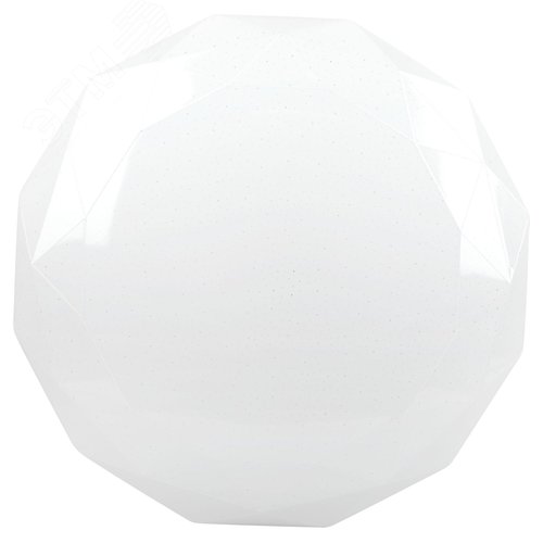 Светильник светодиодный потолочный ДПБ-70Вт 5000К Классик без ДУ SPB-6 WH 70W Slim Sparkle - фото 2