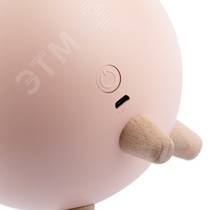 Ночник детский - светильник светодиодный NLED-468-1W-P хомяк розовый - фото 8