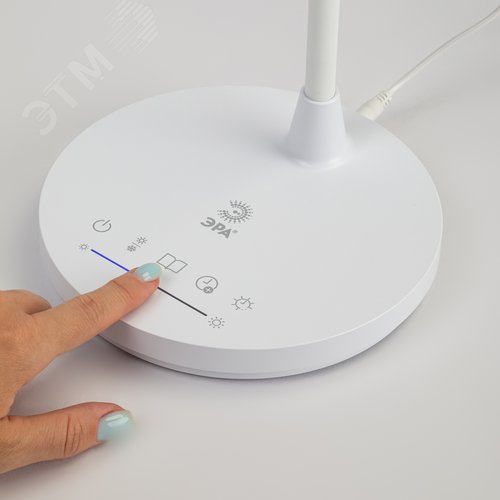 Светильник настольный светодиодный белый NLED-519-17W-W - фото 6