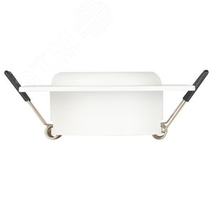 Светильник встраиваемый алюминиевый под лампу MR16 /GU5.3 KL110 WH белый матовый - фото 3