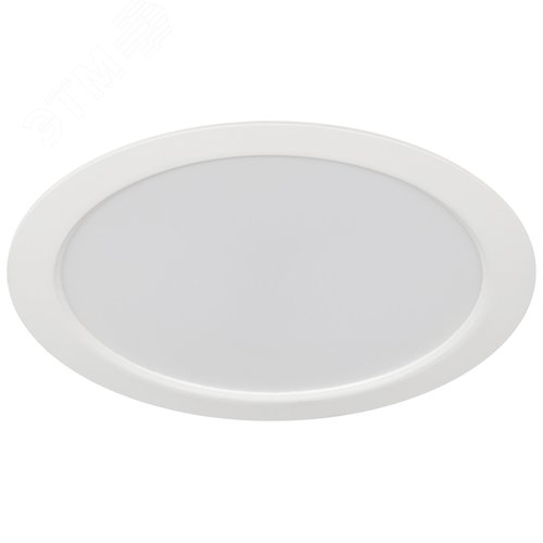 Светильник светодиодный встраиваемый LED 17-24-6K круглый 24Вт 6500K - фото 2