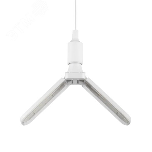 Фитолампа для растений светодиодная GREEN LINE ФИТО-20W-PFR-E27-GR 2-х лепестковая полного спектра 20 Вт Е27 - фото 1