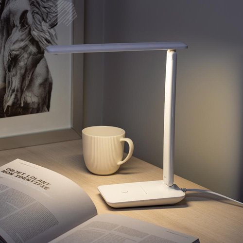 Светильник настольный ДНБ 7W NLED-508-7W-W светодиодный белый - фото 13