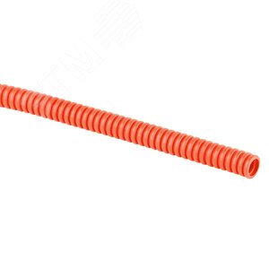 Труба гофрированная ПНД (оранжевый) d 20мм с зонд. легкая 100м (18)