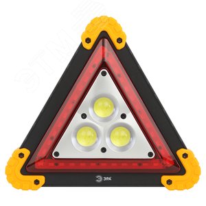 Фонарь автомобильный AA-801 аккумуляторный, светодиодный, аварийный знак [15 Вт, COB+LED, power bank] - фото 3