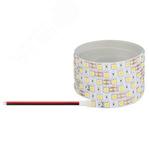 Изображение товара Лента светодиодная 14,4Вт/м 12В 4000К IP20 60LED/м LS5050-14,4-60-12-4000K-IP20-1 year-50m (шт)
