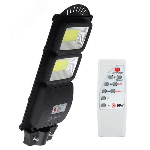 Светильник консольный на солнечной батарее, COB,40W, с датчиком движения, ПДУ, 750lm, 5000К, IP65 - фото 7