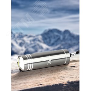 Фонарь светодиодный Джет ручной на батарейках промо-бокс 12шт алюминиевый UB-402 - фото 6