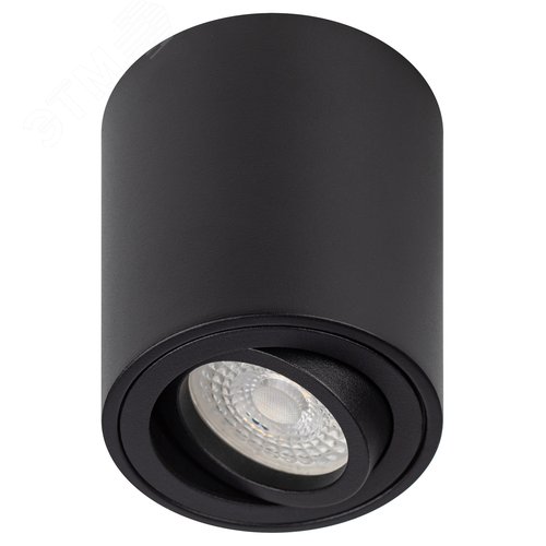 Светильник настенно-потолочный спот OL21 BK MR16/GU10, черный, поворотный лампа MR16 ( в комплект не входит) - фото 5