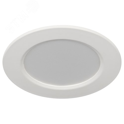 Светильник светодиодный встраиваемый LED 17-6-6K круглый 6Вт 6500К - фото 2