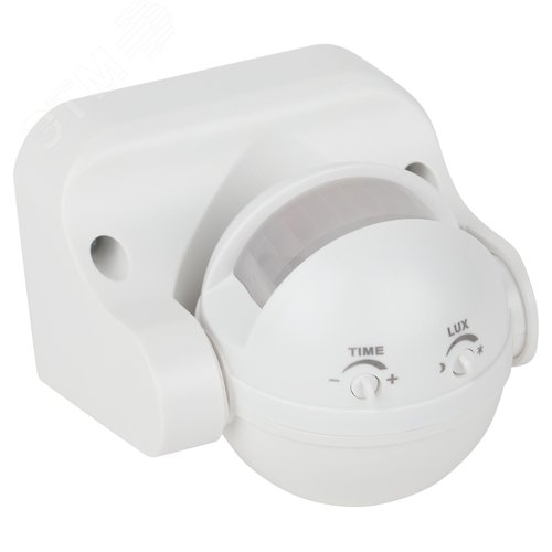 Датчик движения MD 03 для дома инфракрасный аккумуляторный белый 1200 Вт угол 140 градусов 12 метров - фото 4