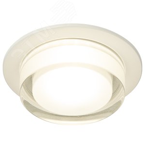 Светильник встраиваемый декоративный DK107 WH MR16 GU5.3 белый - фото 1