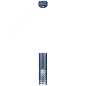 Изображение товара Светильник подвесной потолочный PL34 BL MR16 GU10 цилиндр синий (шт)