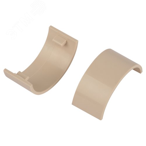 Изображение товара Соединитель C-KK-20-12-B на стык для полукруглого кабель-канала бежевый 20х12мм 2шт/комплект (шт)