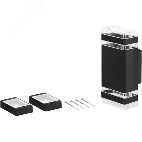 Светильник уличный настенный Астрея GBW-101-BL-0310 230В 2хЕ27 max 30Вт IP54 310х110x95 вверх/вниз - фото 6