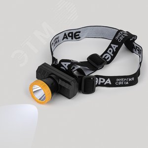 Фонарь налобный светодиодный 3Вт 135Лм IP40 SMD 2 режима аккумуляторный GA-802 - фото 6