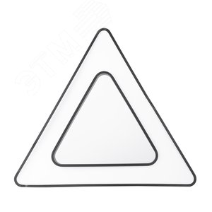 Светильник светодиодный Geometria Delta SPO-154-B-40K-042 42Вт 4000К 2300Лм IP40 800х800х80 черный подвесной - фото 3