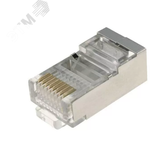 Джек RJF-1 RJ-45 8P8C CAT 5e экранированный - фото 1