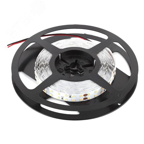 Лента светодиодная 20Вт/м 24В 4000К IP33 192LED/м LS2835-20-192-24-33-4000К-double-5m - фото 2
