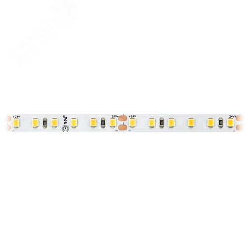 Лента светодиодная 14,4Вт/м 24В 2700К IP33 120LED/м LS2835-14,4-120-24-33-2700К-5m - фото 3