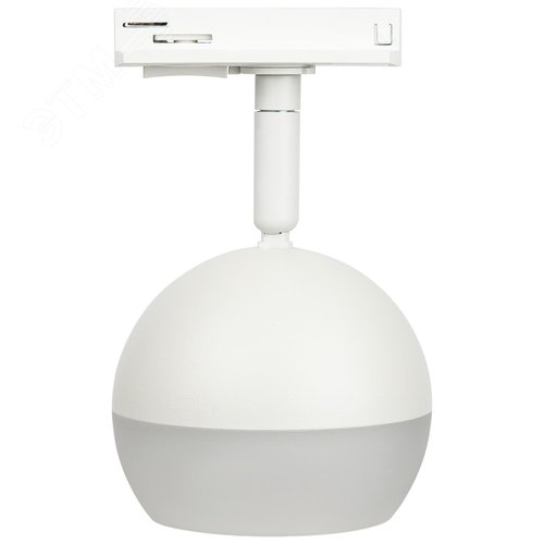 Светильник трековый TR46 - GX53 WH однофазный под лампу GX53 белый под лампу GX53, лампа в комплект не входит - фото 5