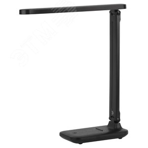 Светильник настольный NLED-495-5W-BK светодиодный аккумуляторный складной черный - фото 4