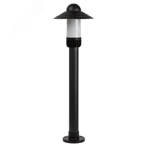 Светильник садово-парковый НТУ 01-60-009 Поллар напольный черный IP54 Е27 max60Вт h860мм - фото 2