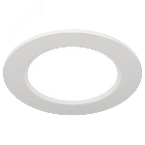 Светильник светодиодный встраиваемый LED 17-6-6K круглый 6Вт 6500К - фото 3