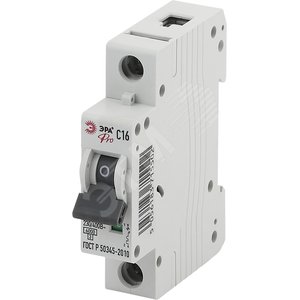 Изображение товара Выключатель автоматический PRO NO-901-47 ВА47-63 1P 6А кривая C 6кА (шт)