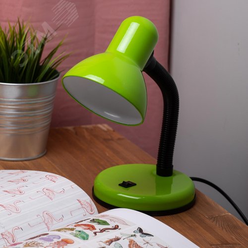 Светильник настольный зелёный N-211-Е27-40W-GR - фото 7