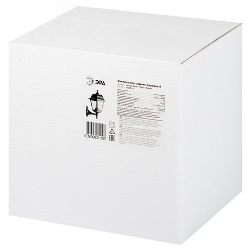 Светильник настенный НБУ 04-60-001 четырехгранный под бронзу IP44 Е27 max60Вт - фото 14